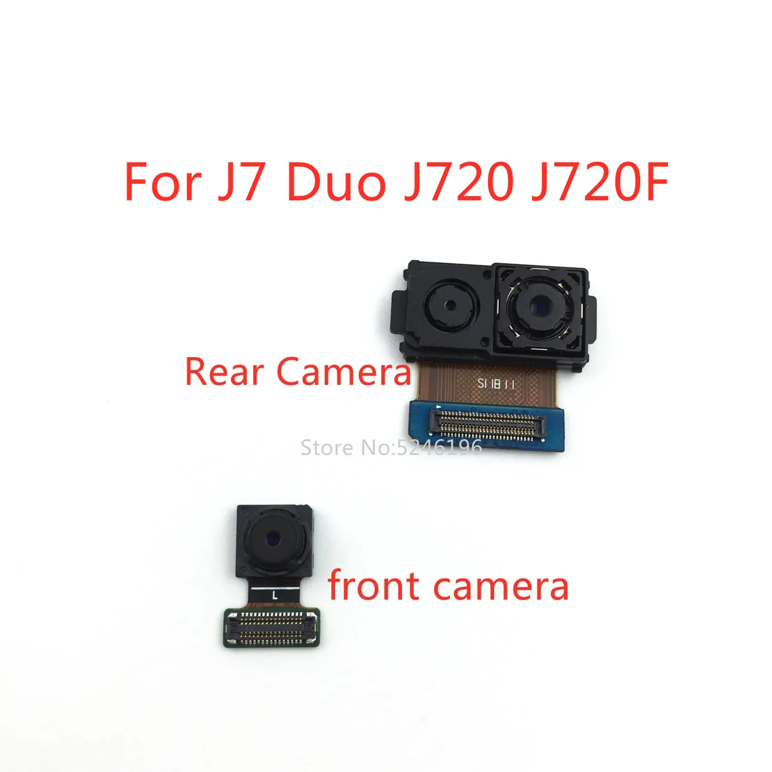 1 шт., гибкий кабель для модуля камеры для Galaxy J7 Duo J720 J720F