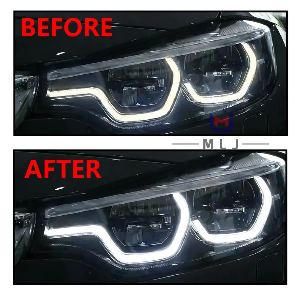 For BMW F80 F32 F82 F33 F83 F36 M3 M4 LCI Daylight Modules  Adaptive Led 63117493229 63117493230 Headlight Angel Eyes DRL White