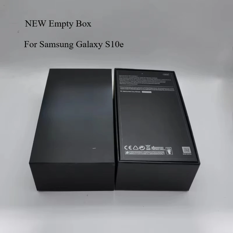 

NEW Empty Box For Samsung Galaxy S10e Phone or OEM Accessories US/EU/UK Adapter Type-C Cable Headset(NO Phone in it)