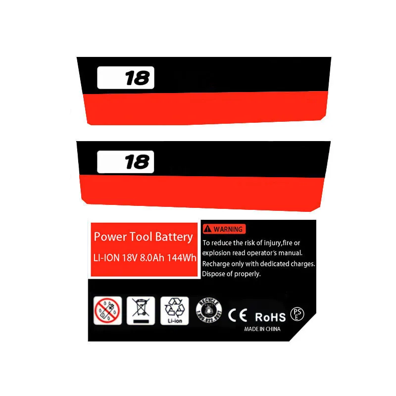 10 Cores 21700 Battery Storage Box BMS PCBA For Milwaukee 18V Li-ion Battery Protection Circuit Board Plastic Case Shell Housing