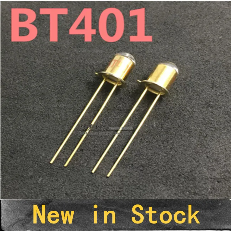 10PCS BT401 Brand-New Infrared Emitting Diode, 940 nm Wavelength, Photoconductive Emitter, Metal Case