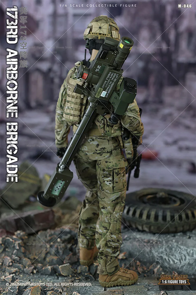 mini times toys M046 1/6 Scale 173rd Airborne Brigade Forces Stimulating The Battlefield 12-inch Full Set Action Figure Soldier