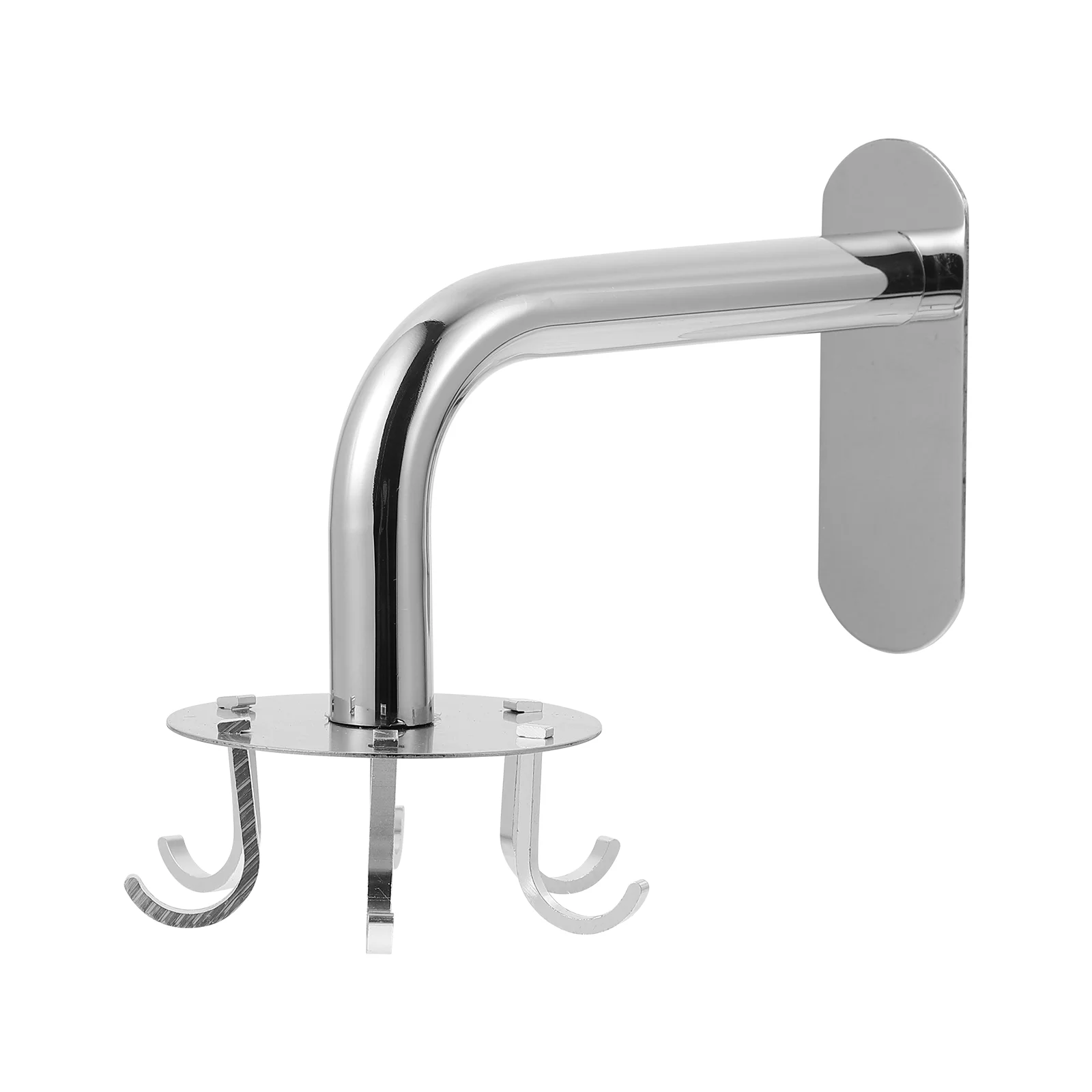 

Stainless Steel Rotating Wall Hooks Strong Adhesive Kitchen Garage Hanging Organizer Storage Rack For Home Garden