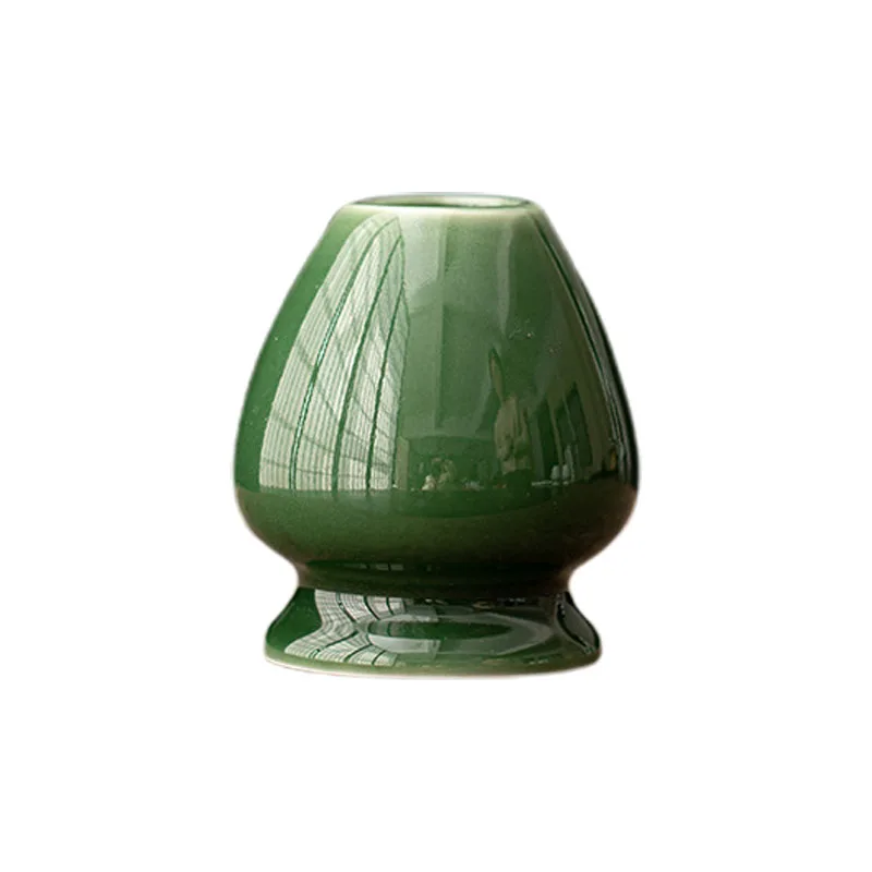 Picture 4: 1PCS Ceramic Matcha Green Tea Chasen Holder Stand Bowl Bamboo Whisk Grinder Brushes Tea Tools Holder Tea Accessories Teaware