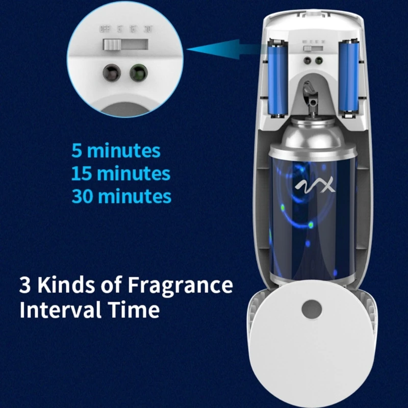 Dispenser Air Freshener Fragrances Aerosol Dispenser Car Household Automatic Adjustable Aroma Diffuser