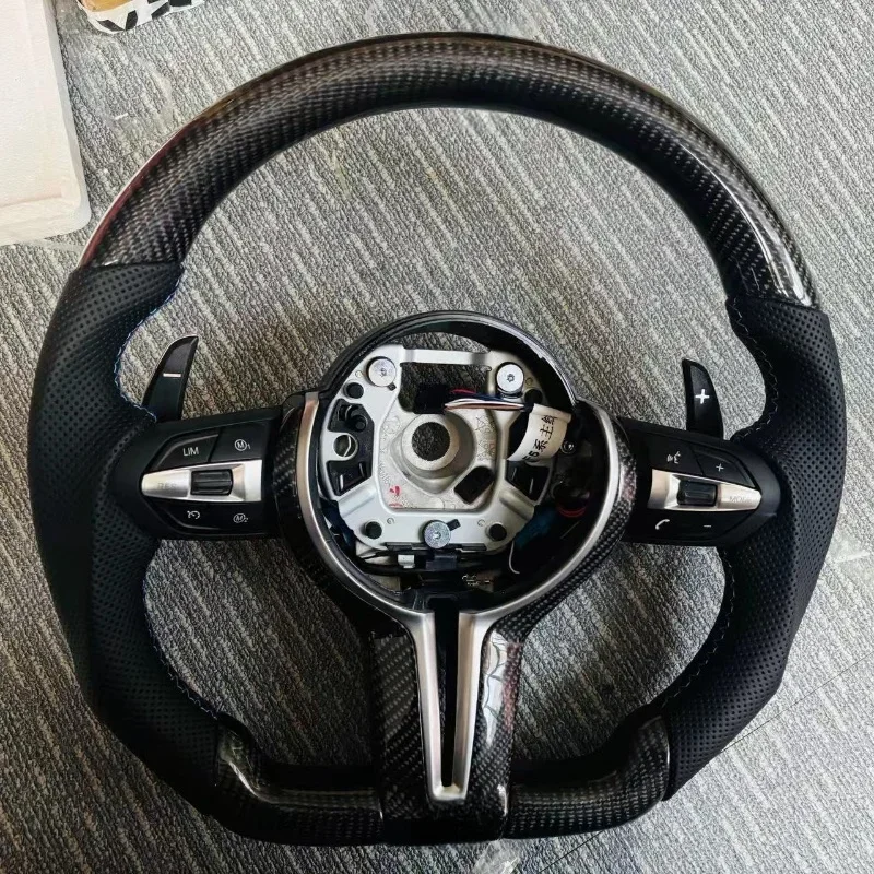 

M Sports Car Steering Wheel For BMW M3 M5 X5 X6 X5M X6M E90 E60 E46 E81 E82 E87 E88 E89 E91 E92 E93 E61 E84 E70 E72 E71 E92 E93