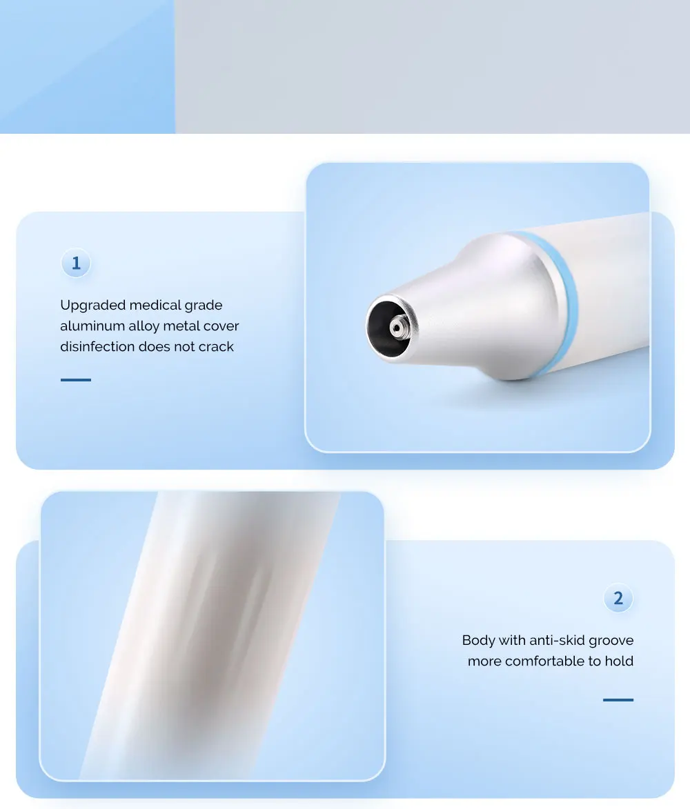 AZDENT Dental Ultraschall-Piezo-Scaler-Handstück mit LED-Beleuchtung, Plug-in-Griff, passend für EMS Woodpecker VRN DTE SATELE Ultraschall-Scaler – Detail 30