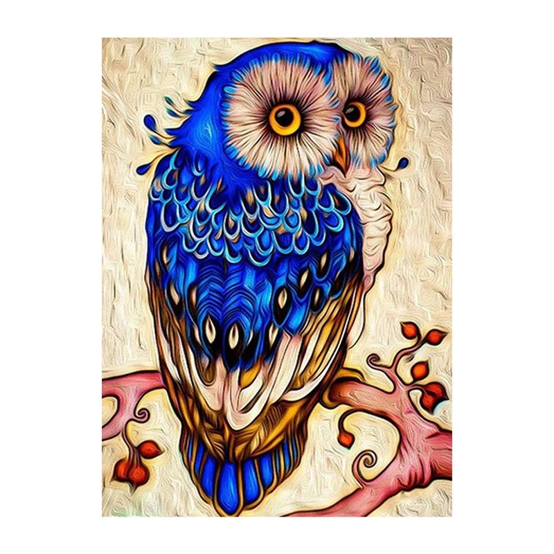 DIY Diamond Painting Art Painting Wall Decoration Home Office Decoration Owl