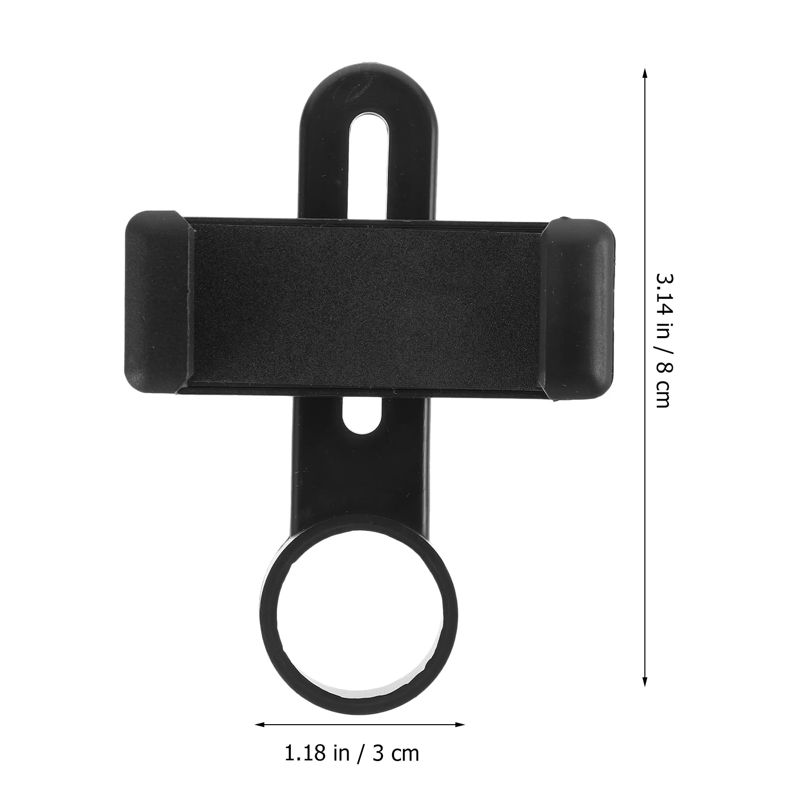 

1pc Monocular Telescope Lightweight Portable Night Vision For Birdwatching Outdoor Use Black With Phone Holder Camping Hiking