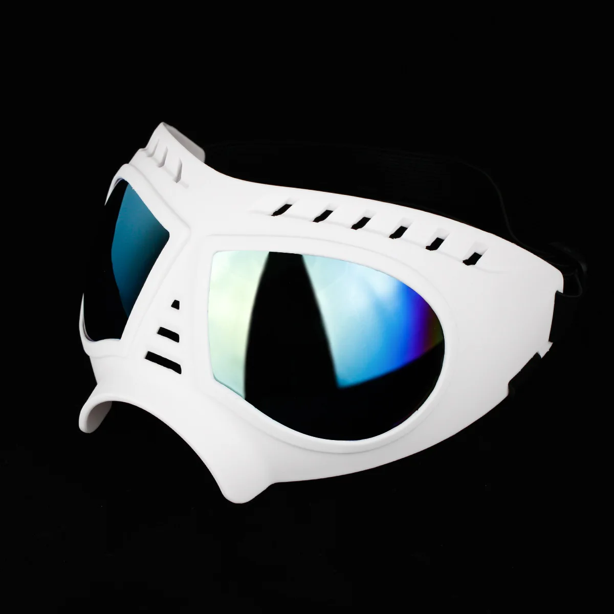 Pet Glasses for Medium Large-size Dog Supplies Snow-proof UV-blocking Wind-resistant Goggles Sunglasses Mask Adjustable Straps view 6