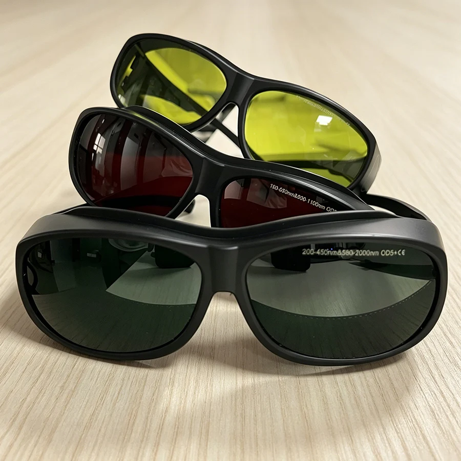 Laser Safety Protective Goggles UV IR Protection Glasses for IPL Hair Removal Fiber Laser Marking Industrial Use