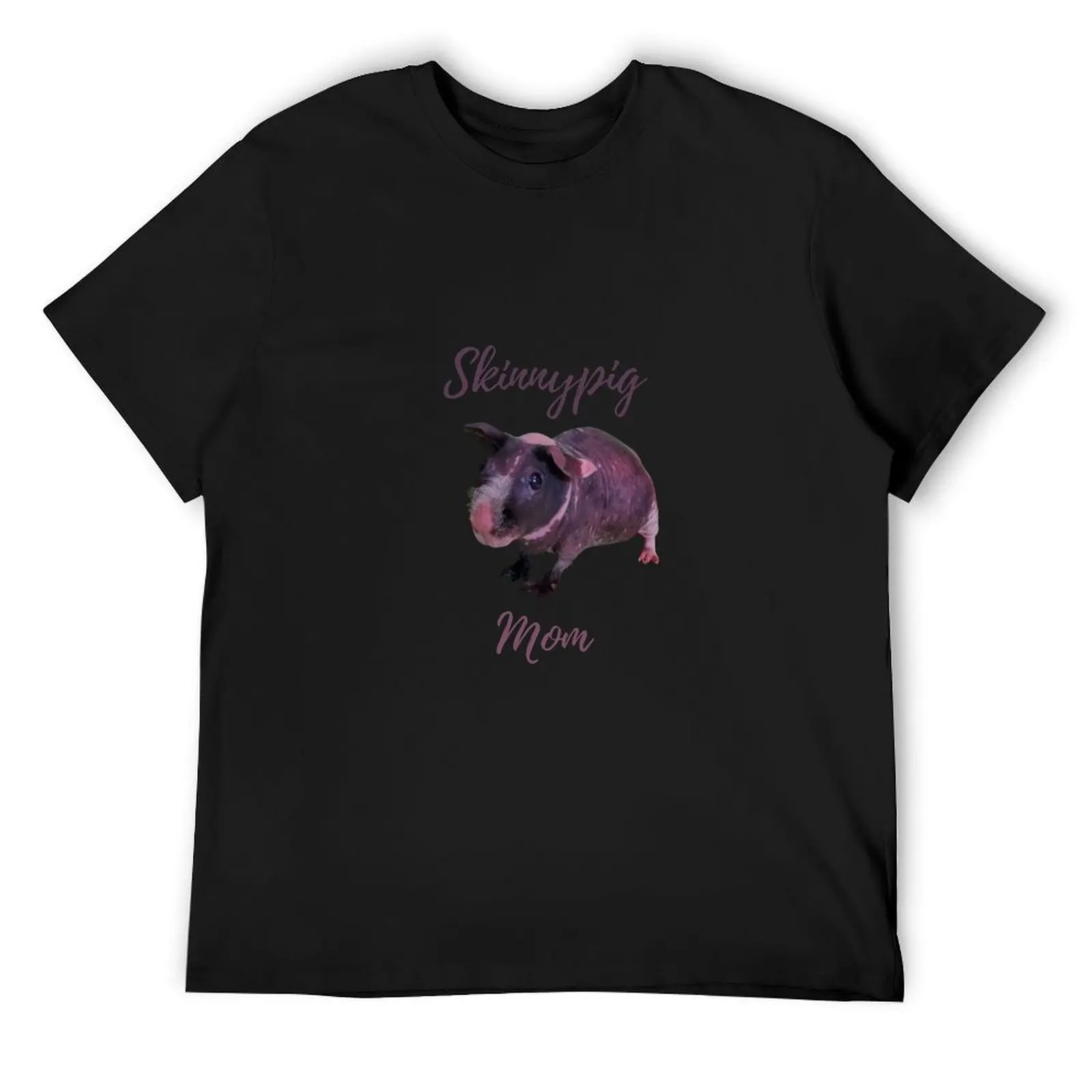 

Skinnypig Mom T-Shirt anime t shirts for a boy valentines clothes customizeds mens graphic t-shirts anime