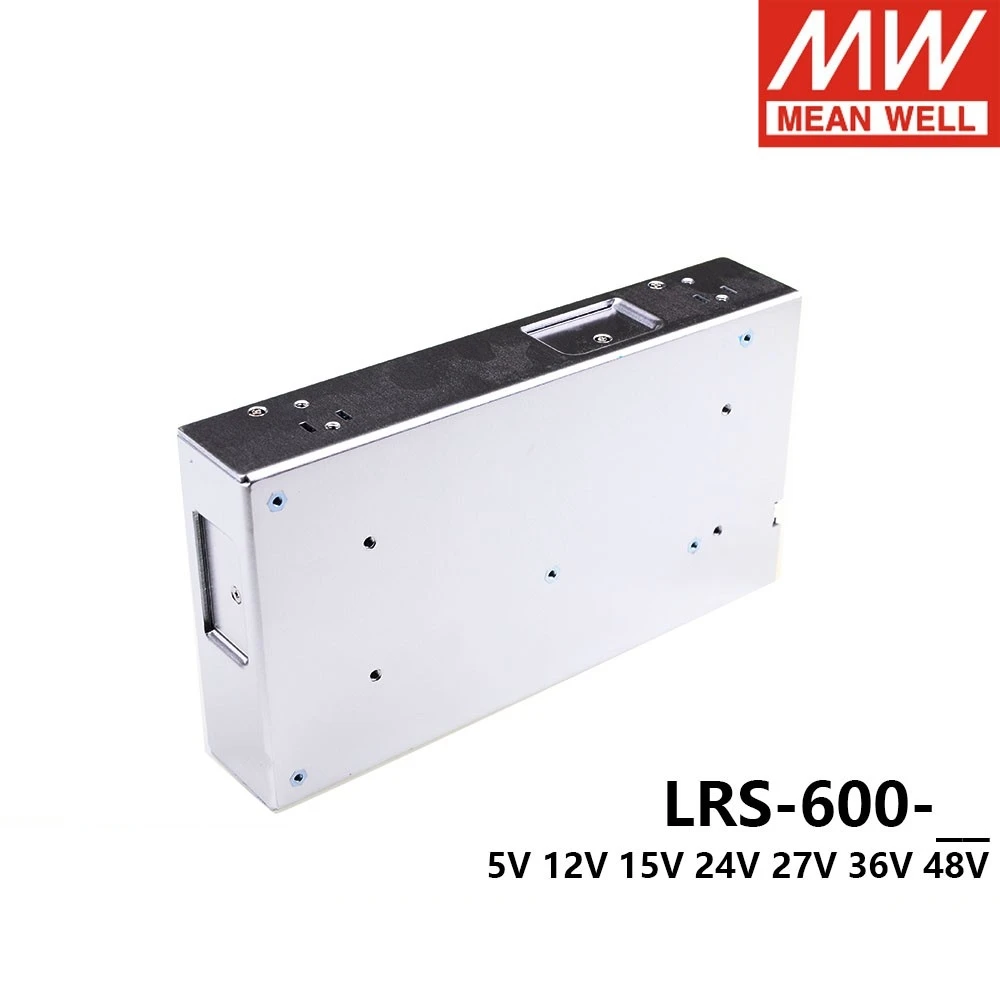 Imagem -05 - Mean Well Lrs60024 Series Lrs-6005 12 15 24 27 36 48v 600w Effection Single Output Led Lighting Switching Power Supply