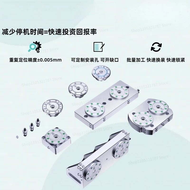 For Zero Positioning Quick Change Clamp Pneumatic Chuck Quick Change Vise