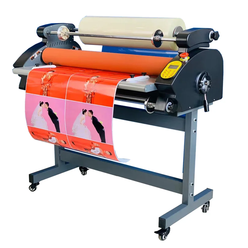 DSG-880 High Temperature Hot & Cold Roll to Roll Laminator Machine Single & Double Side Paper Processing Machinery