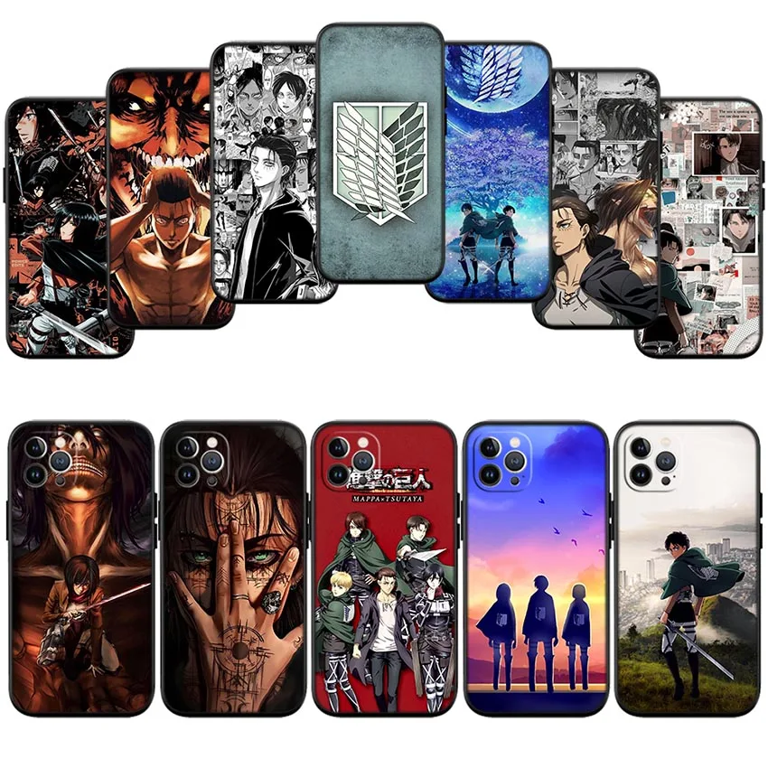 Attack on Titan New High-End Phone Case for OPPO A3 Pro A40 A60 A80 A15 A15S A16 A16S A12 A16K A17 A17K A53 A53S A54 A54S A58