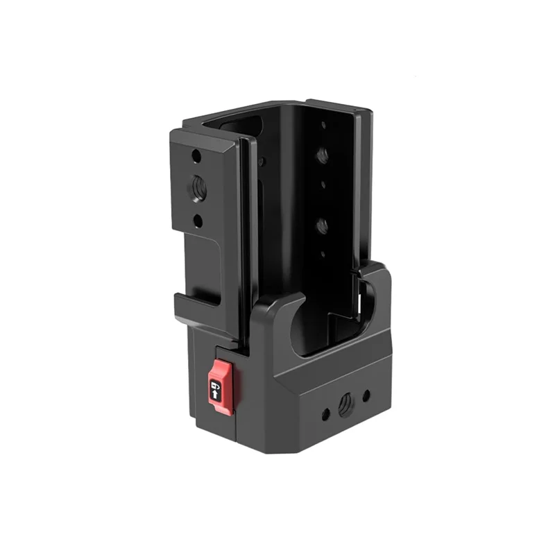 ABGN Cage de caméra pour DJI Osmo Pocket 3, adaptateur d'extension, cadre de lunette de protection, support de poignée, chaussure froide, montage rapide