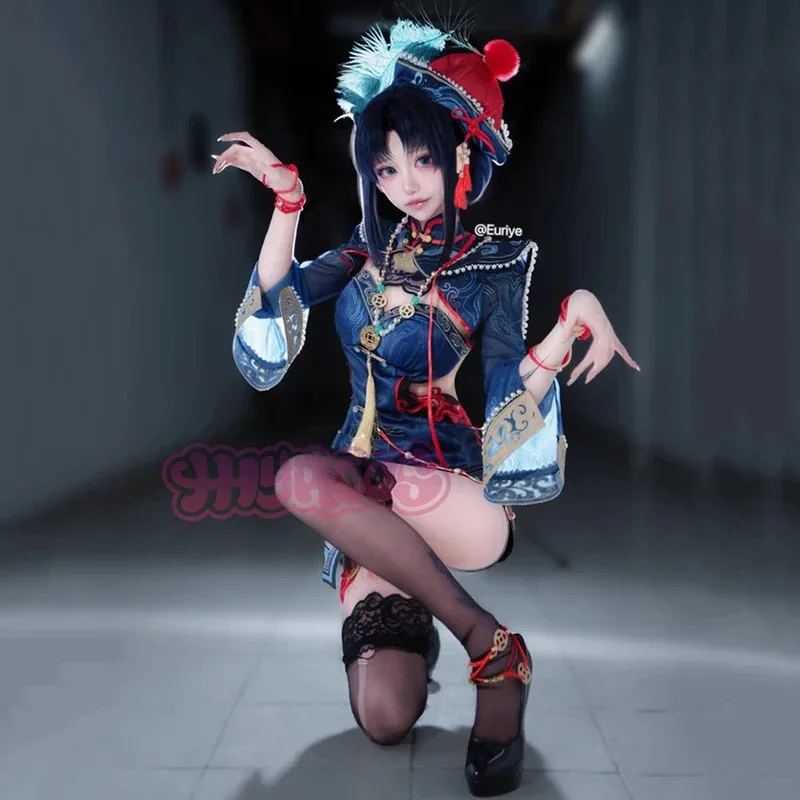 

DY2025Anime Tessa Cute Little Zombie Skin Couture Cosplay Game Costume Halloween Party Suit Women MEn Hat Sock Fingernails Acces