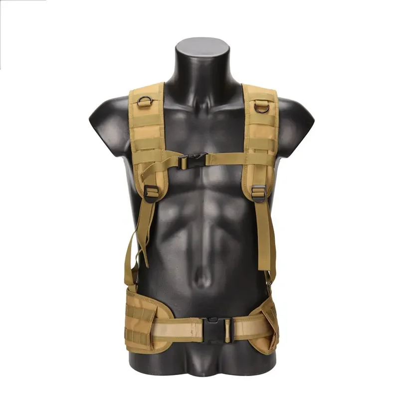 

Tactical Belt Airsoft Paintball Combat Belt Duty Molle Gear Multi-function Hunting Nylon Waist Pad Suspender Adjustable