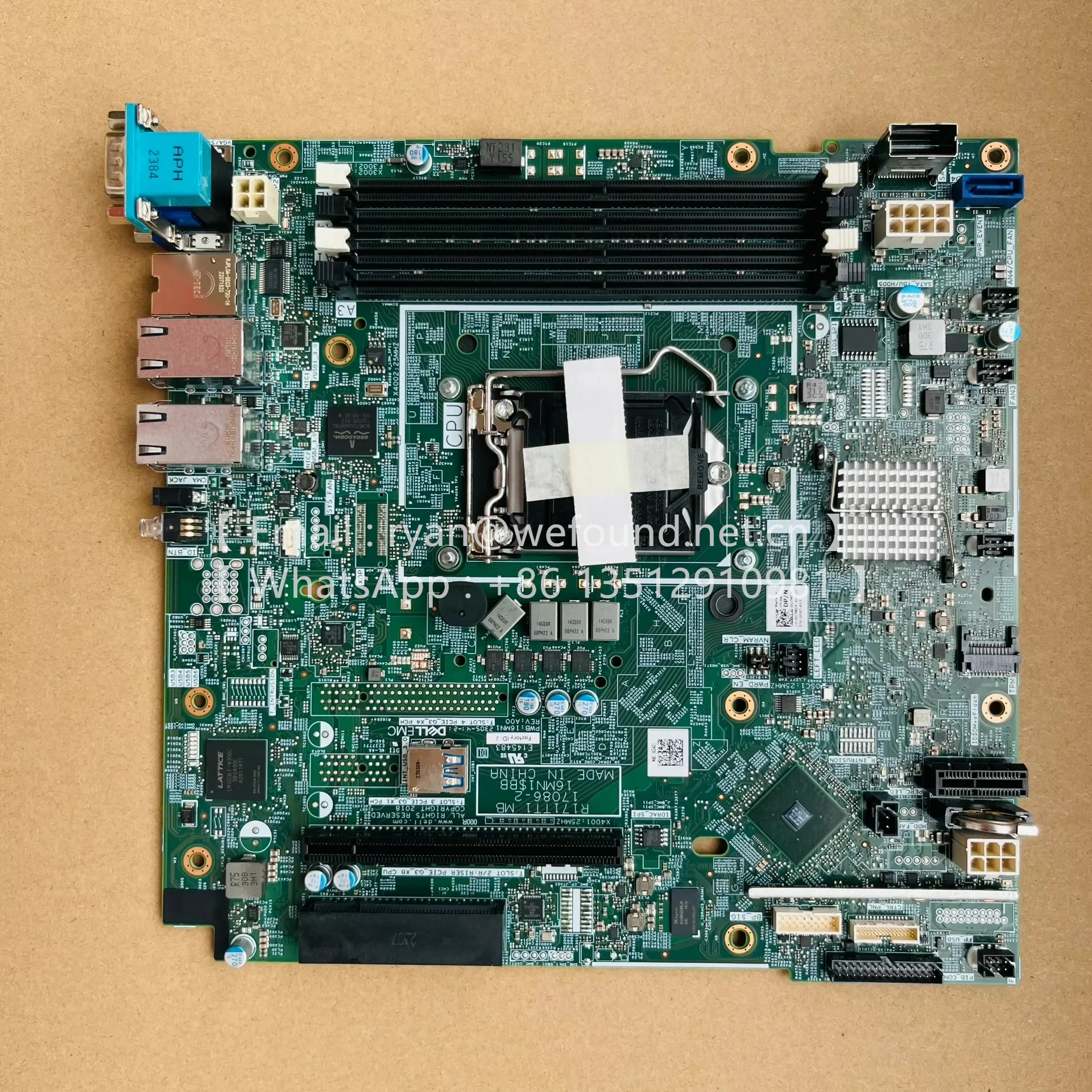 R340 17086 R171TT1 0G7MDY 0DRR0P XF2R9 45M96 65TRV HWVFX SERVER BOARD