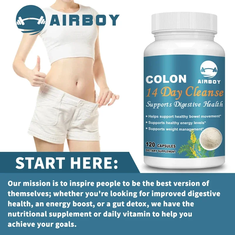 Colon 14 Day Cleanse - Improve Digestive Health, Boost Energy, Cleanse & Detox