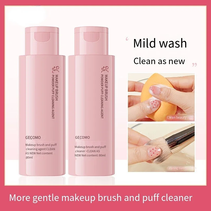 Powder Puff Cleaning Fluid Cosmetic Make Up Washing Brush Gel Cleaning Mat Foundation Makeup Brush Liquid Cleaner 브러쉬 정리