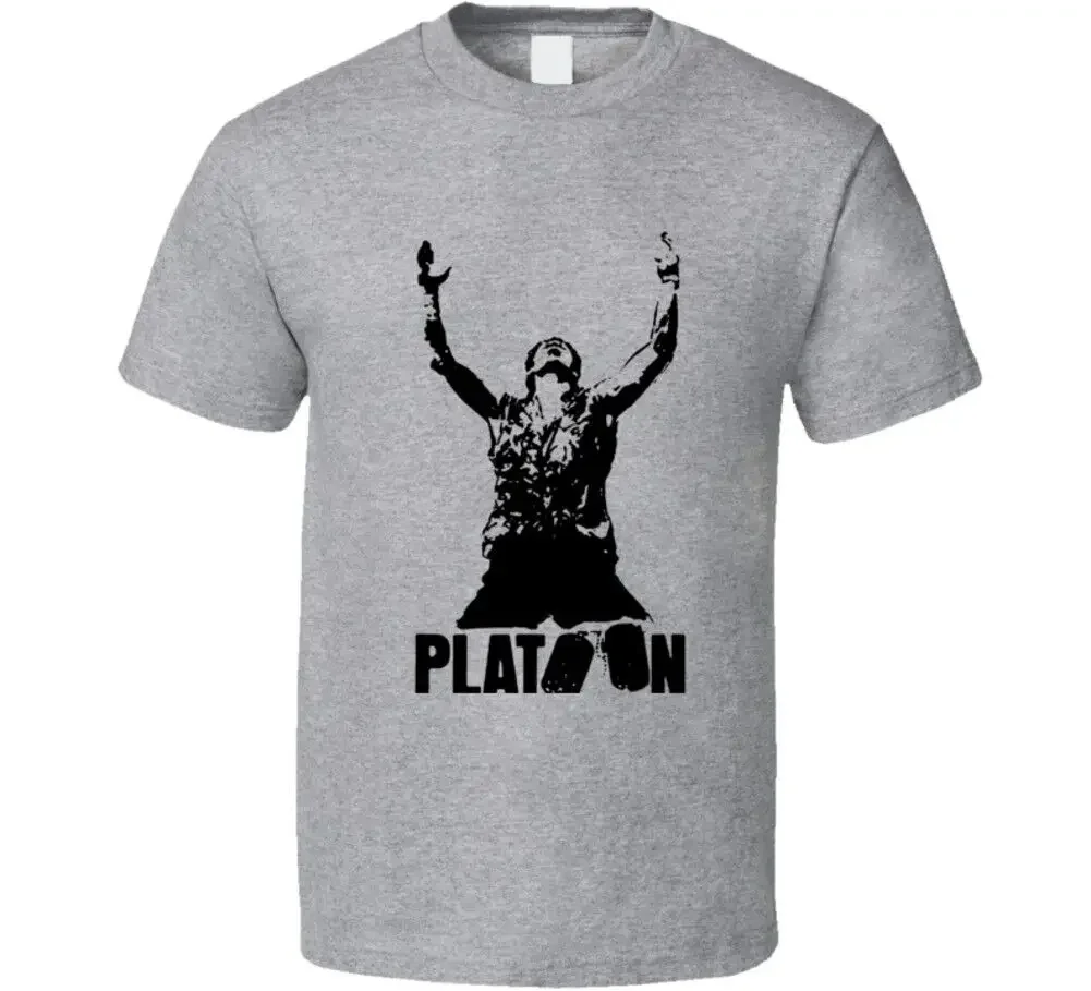 

Platoon Retro 80's War Army Movie T Shirt