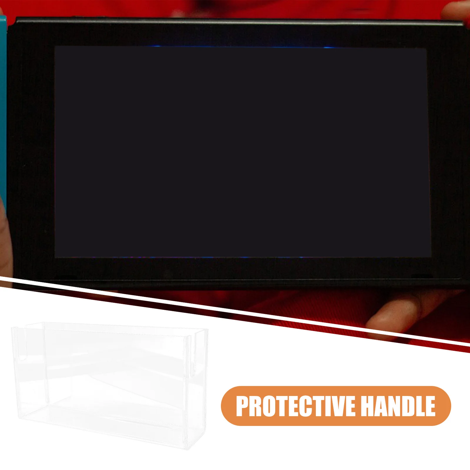 

Transparent Acrylic Game Handle Cover Protector Base Shell Dustproof Scratch Resistant Protective Case Game Handle Cover