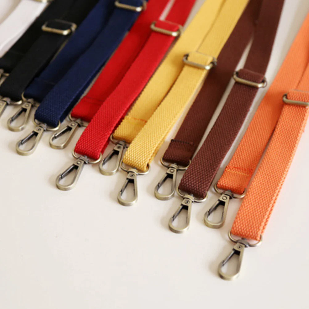 

125cm Universal Adjustable Shoulder Bag Strap Comfortable Crossbody Accessory for Briefcase Travel Bags (Yellow)