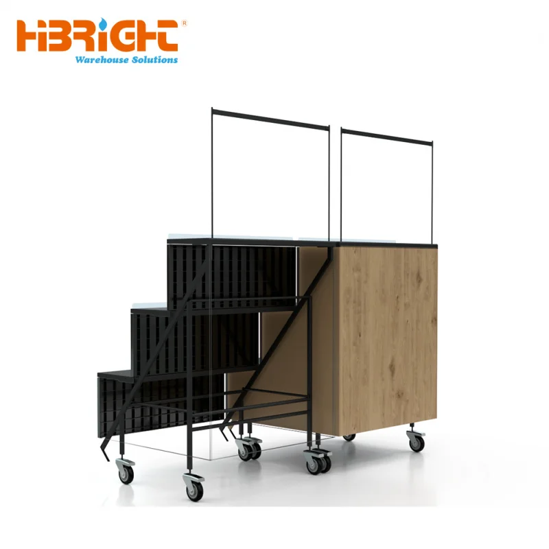 custom.Good Price Metallic Display Stand Rack Supermarket Promotional Shelf Grocery Store Gondola Sale