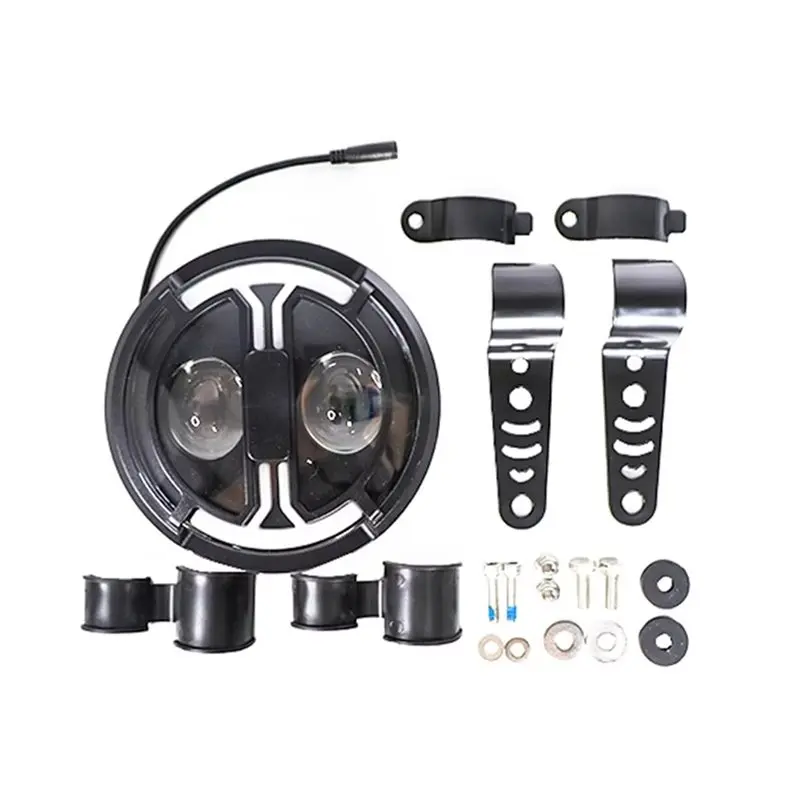 AEE5-New Image Front Light 5Pin And Turn Signals Convertion Kit E-Bike Spare Parts Fatbike Accessories For OUXI V8 Fatbike