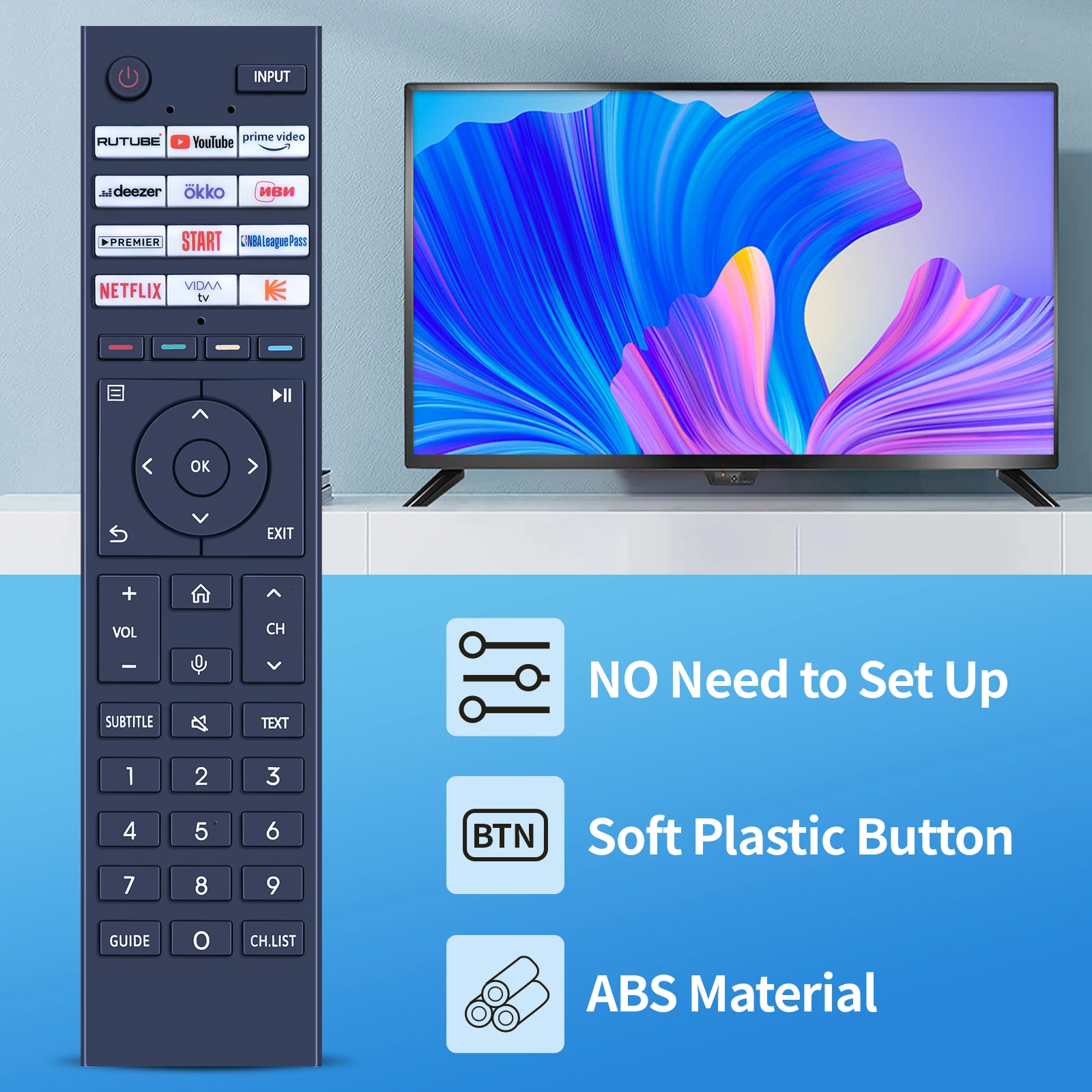 Nuevo Control remoto de CT-95075 de voz para Toshiba Smart TV 55Z670ME 65Z670ME 75Z670ME