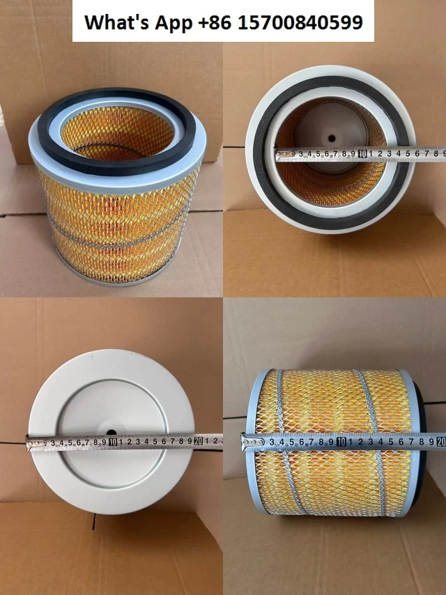 Screw air compressor Various iron cover single pass air filter elements 10/20A suction machine