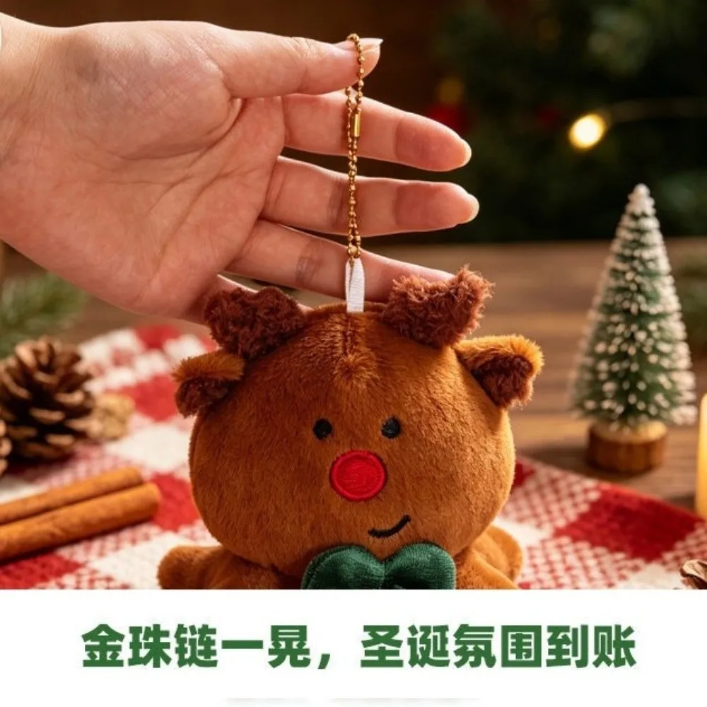 New Christmas Pillow Shape Soft Touch Festive Style Hanging Loop Christmas Ornament Home Decor