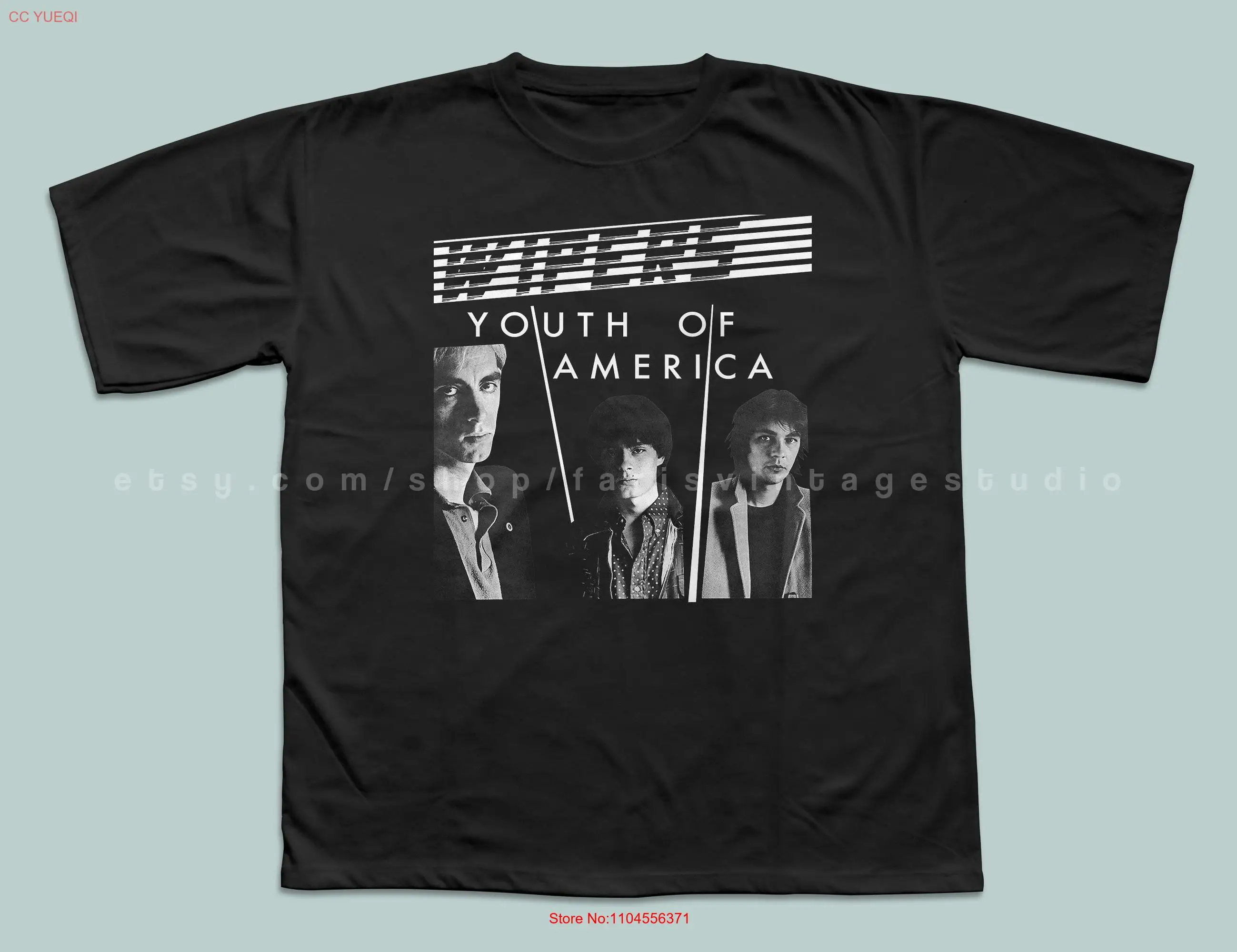 wipers T Shirt youth of america punk post long or short sleeves