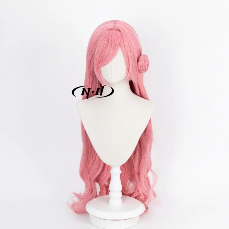 ND Dorothy Cosplay Wigs Pink Hairpiece Nikke Goddess of Victory Game Cosplay Hair Wigs for Comic Con Coser Heat Resistant
