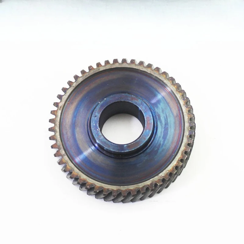 49-Tooth Spiral Gear for 32355 355 350 Cut Off Saw, 20mm Bore Steel Cutting Machine Gear Replacement