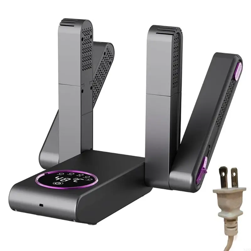 インテリジェントタイマーシューズドライヤーブートウォーマー折りたたみ折りたたみ調整可能な乾燥機クイック乾燥脱臭滅菌靴ドライヤーN58D