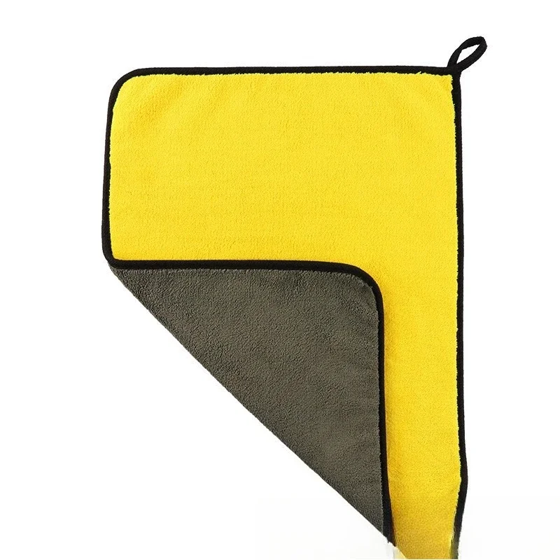 

Thickened double-sided printing cleaning tool rag for vehicles