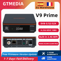 GTMEDIA V9Prime TV Box DVB-S/S2/S2X Satellite TV Receiver H.265 HEVC 10Bit MARS/ECAM/CCAM/M3U,CA Card Slot EU Warehouse In Stock