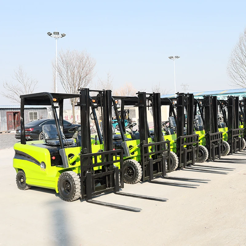 Factory High Quality Forklift Semi Electric Forklift 3 Ton Mini Lithium Battery Forklift Lifting Height 3m-7m