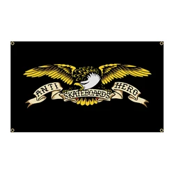 90x150cm Anti Hero Classic Eagle Skateboard Deck Flag Banner Decoration FLAGCORE
