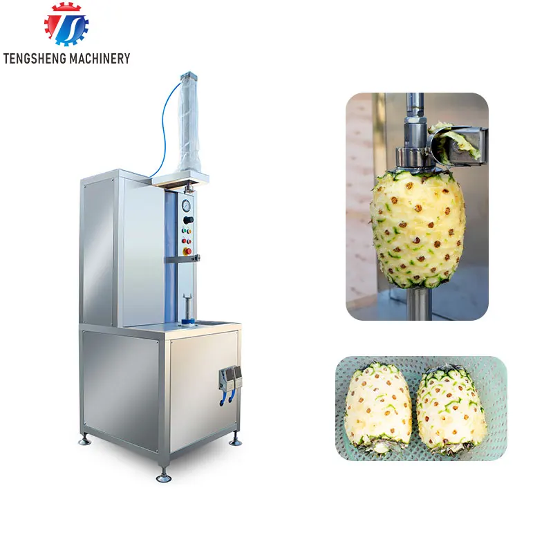 Machines électriques industrielles automatiques d'élimination de la peau de kaki Machine d'épluchage d'ananas de mangue verte Machine d'épluchage de fruits