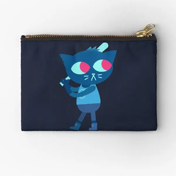 

Night In The Woods Dream Mae With Base Zipper Pouches Pocket Bag Socks Cosmetic Men Wallet Panties Storage Pure Coin Key