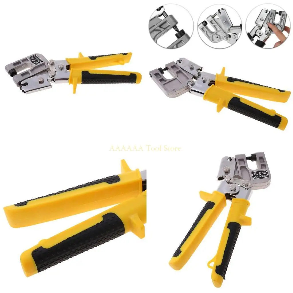 

A2BE Crimper 10In Handle Crimper Plaster Tool For Fastening Metal