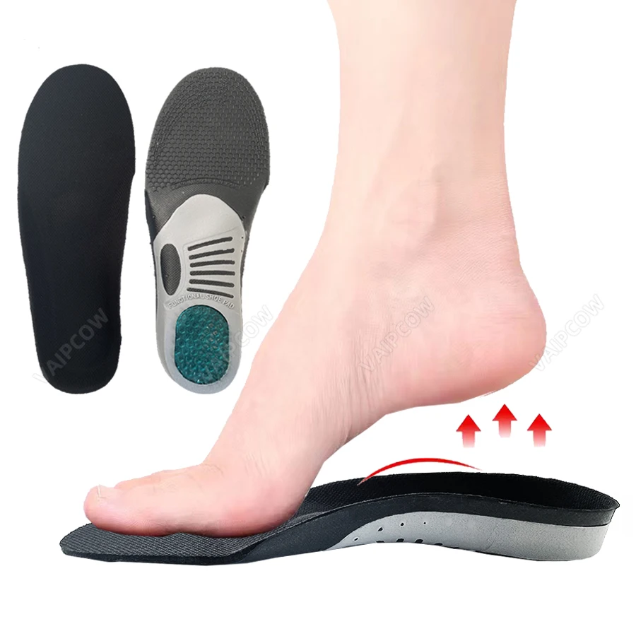 New Premium Gel 3D Arch Support For Women / Men Flat Foot Health Sole Pad Orthopedic Plantar fasciitis Unisex Foot pain Insoles