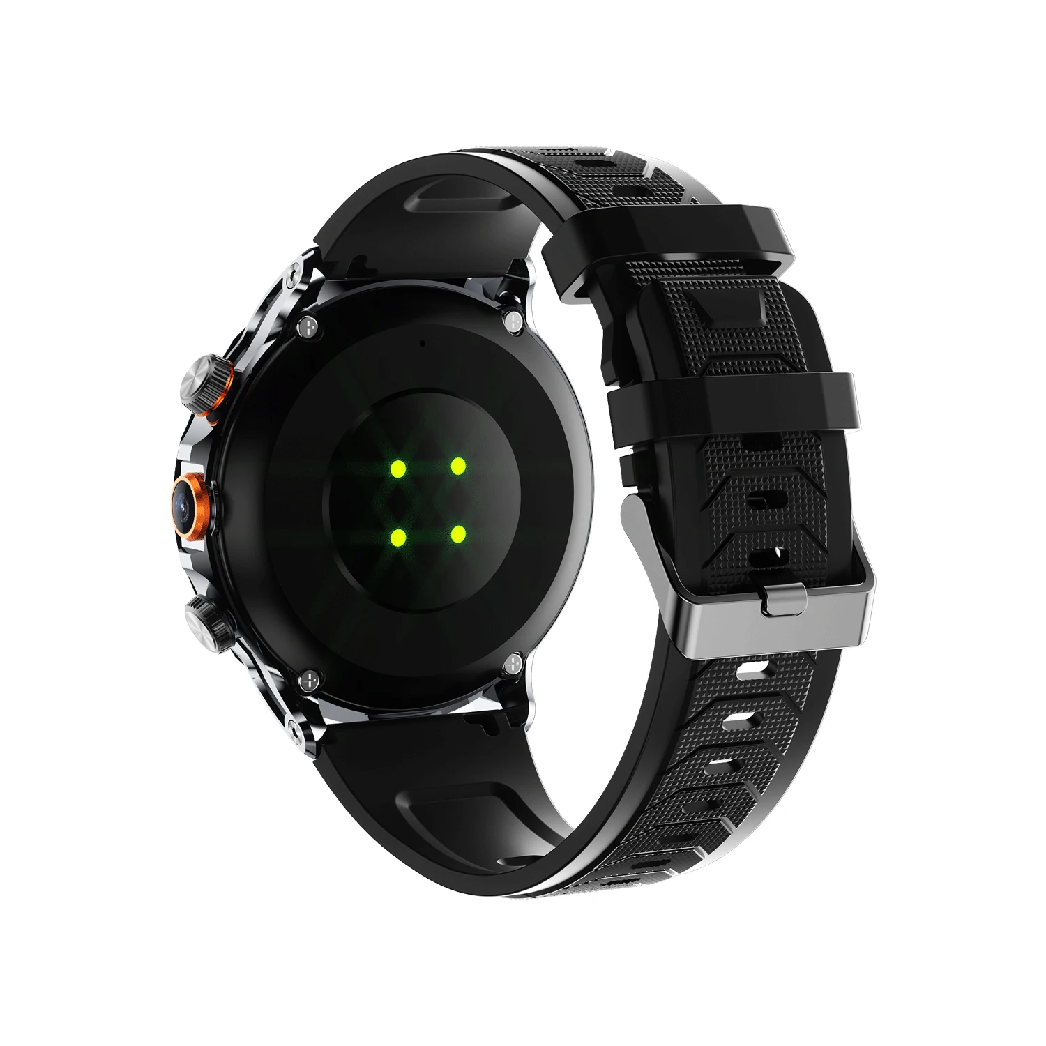 Reloj inteligente H18 para hombre, dispositivo con cámara 4G, Monitor de Frecuencia Cardíaca de 1,85 pulgadas, resistente al agua, NFC, videollamada, batería de 1100mAh