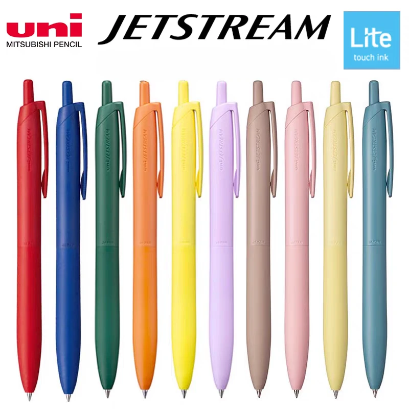 Uni Lite Ballpoint Pen Japanese Stationery 0.5/0.7mm Quick-Dry Ink Gel Stylo Low Friction Super Smooth Writing Press The Oil Pen