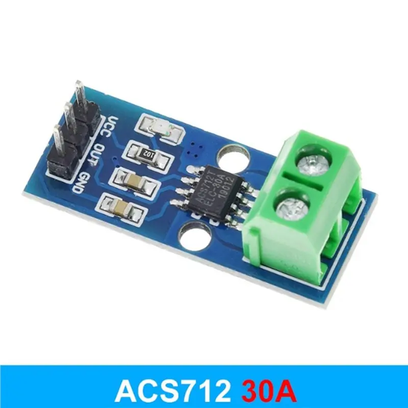 AS95-3X Hall Current Detection Module TZT ACS712 Hall Current Sensors Module For DIY Electronics And Robotics 30A