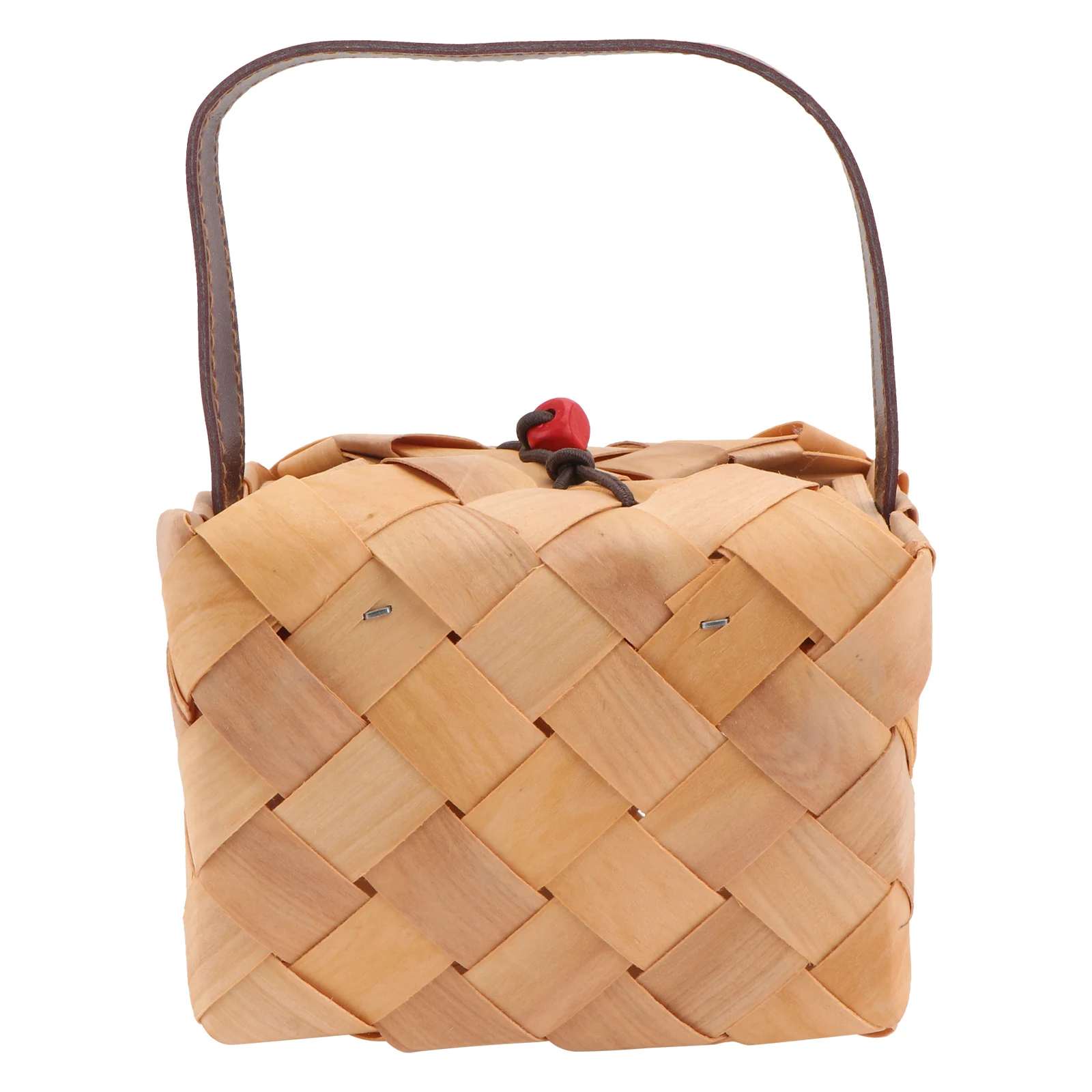 

Handmade Woven Handheld Gift Sturdy Storage Container Wrapping Box Party Favor For Kids Children Friends Family Storage